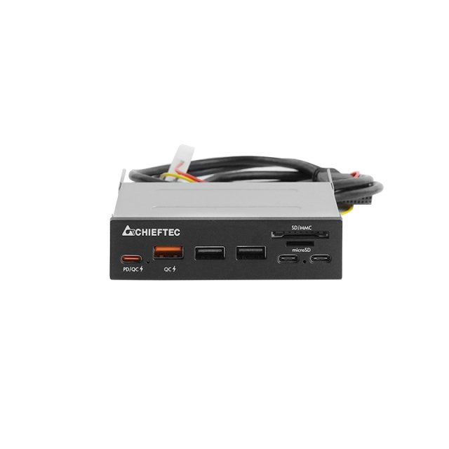 EAN 0753263077875 - Chieftec CRD-908H lector de tarjeta USB 3.2 Gen 1 (3.1 Gen 1) Interno Negro imagen 3