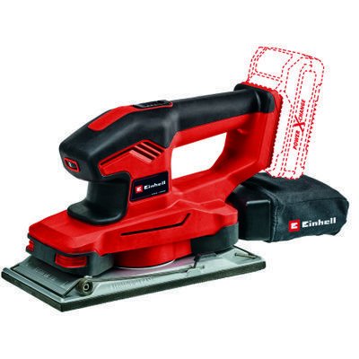 EAN 4006825642728 - Einhell TE-OS 18/230 Li Solo Lijadora de hoja 11000 RPM 22000 OPM Negro, Rojo imagen 1