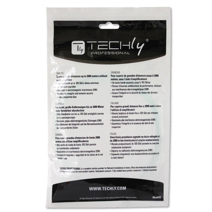 EAN 8057685305830 - Techly ST-LC M-M 5m Cable de fibra óptica e InfiniBand Color aguamarina imagen 6