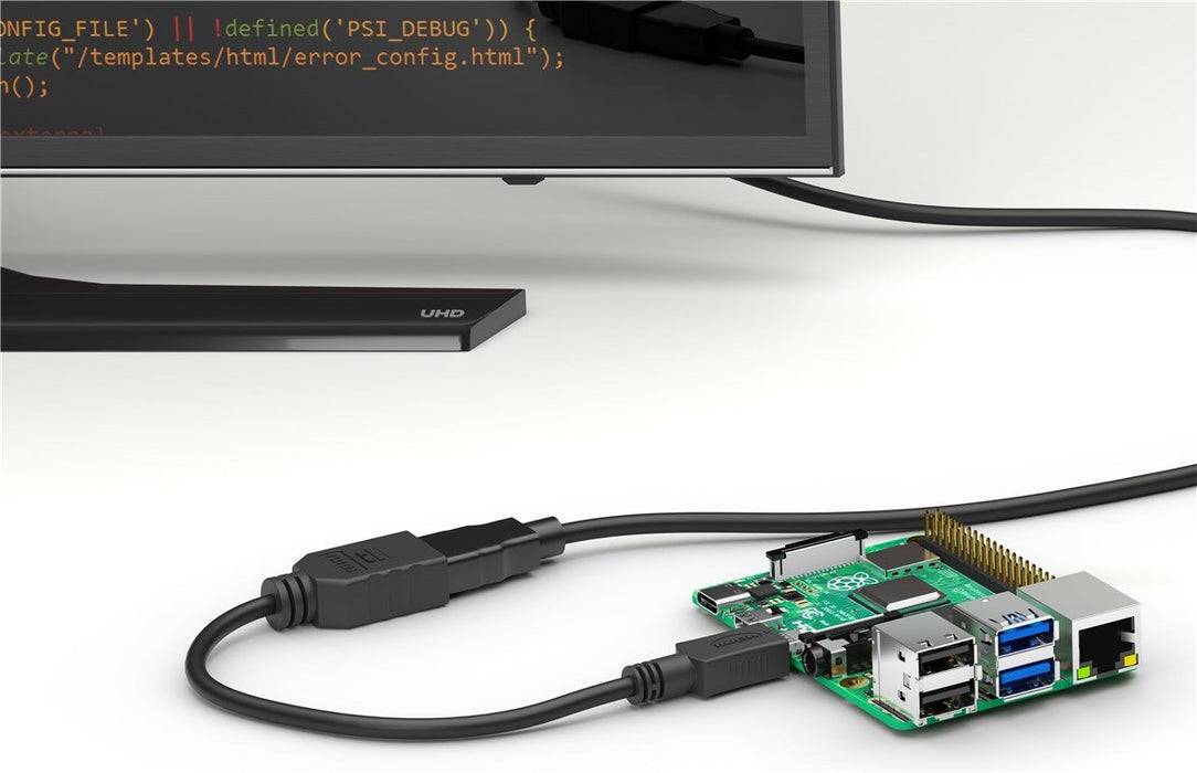 EAN 4040849586835 - Wentronic 58683 cable HDMI 0,15 m HDMI tipo D (Micro) HDMI tipo A (Estándar) Negro imagen 4