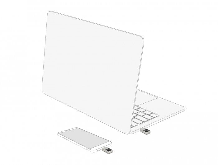 EAN 4043619540846 - DeLOCK 54084 unidad flash USB USB Tipo C 3.2 Gen 1 (3.1 Gen 1) Plata imagen 3