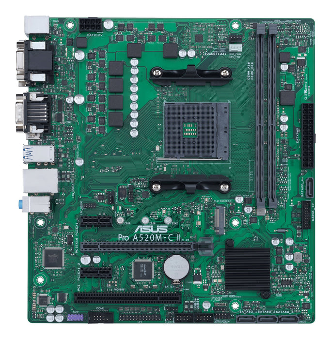 EAN 4711081250098 - ASUS PRO A520M-C II/CSM AMD A520 Zócalo AM4 micro ATX imagen 2