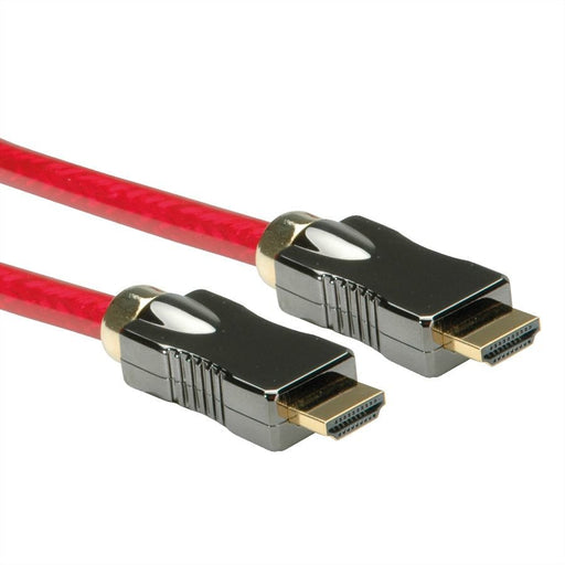 EAN 7611990151387 - ROLINE 11.04.5901 cable HDMI 1 m HDMI tipo A (Estándar) Rojo imagen 2