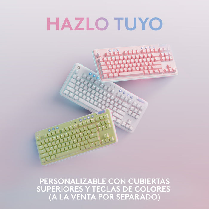 EAN 5099206098701 - Logitech G 920-010454 teclado Juego RF Wireless + Bluetooth QWERTY Español Blanco imagen 10