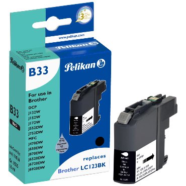 EAN 4018474111036 - Pelikan B33 cartucho de tinta Negro imagen 1