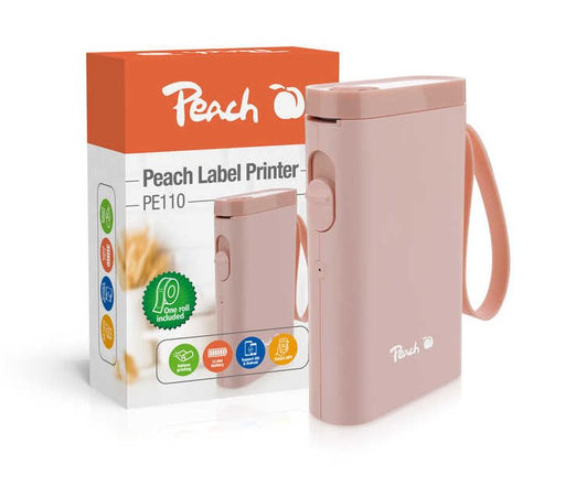 EAN 7640366813086 - Peach PE110 impresora de etiquetas Térmica directa 203 x 203 DPI 60 mm/s Inalámbrico Bluetooth imagen 1