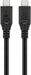 EAN 4040849741821 - Goobay 74182 cable USB USB4 Gen 2x2 0,5 m USB C Negro imagen 1