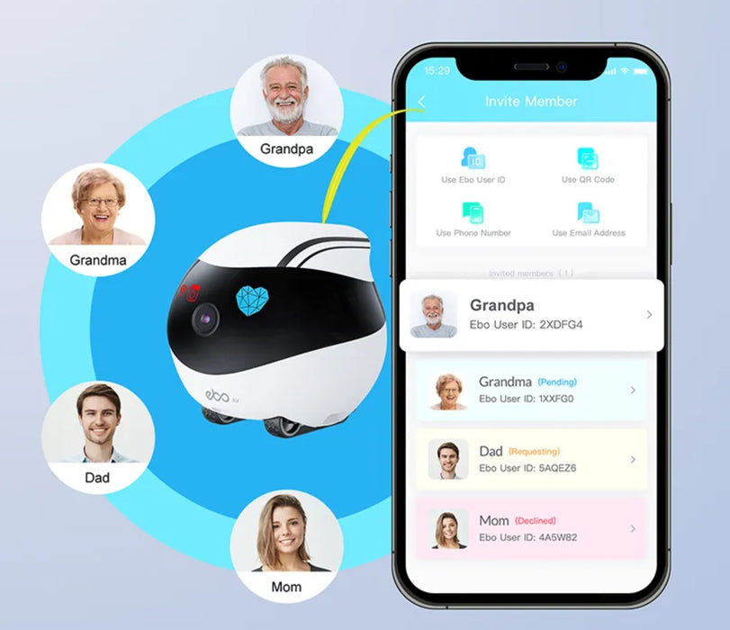 EAN 6972822120317 - Enabot EBO Air imagen 6