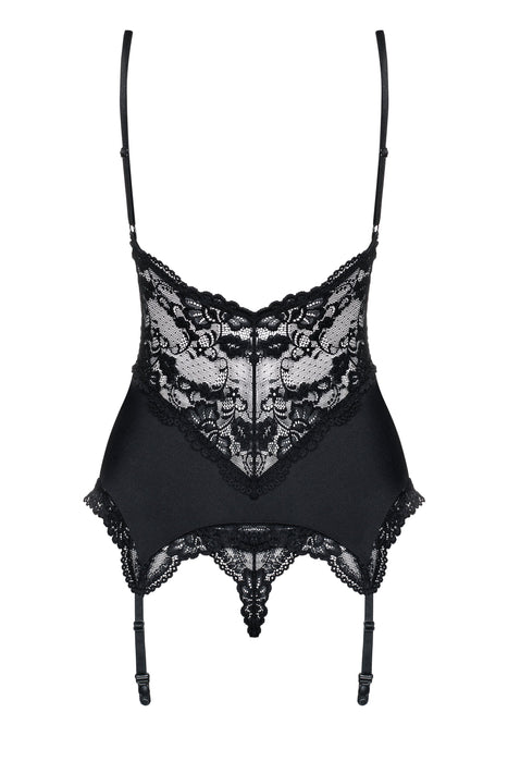 EAN 5901688213957 - Obsessive 810-COR-1 S/M BLACK corsé imagen 1