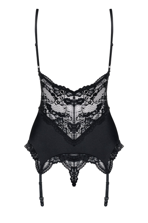 EAN 5901688213957 - Obsessive 810-COR-1 S/M BLACK corsé imagen 1