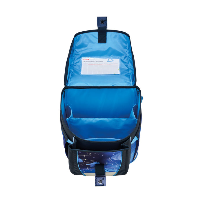 EAN 4008110396354 - Herlitz FiloActive XL Plus Cosmic juego de mochila escolar Niño Poliéster Azul, Azul oscuro imagen 5