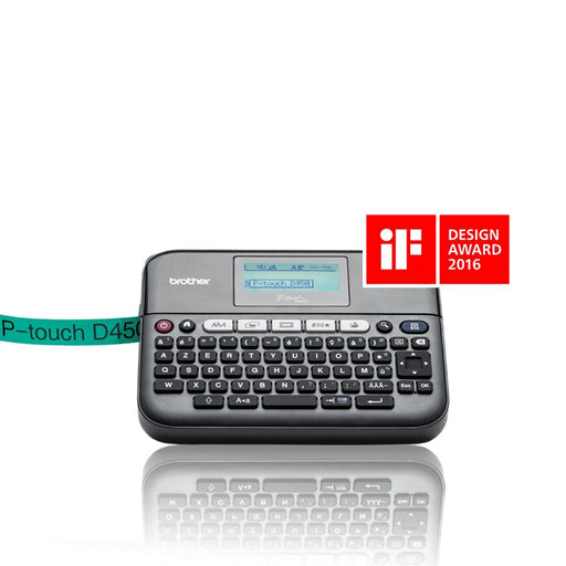 EAN 4977766746038 - Brother PT-D450VP impresora de etiquetas Transferencia térmica 180 x 180 DPI 30 mm/s Alámbrico TZe QWERTY imagen 1