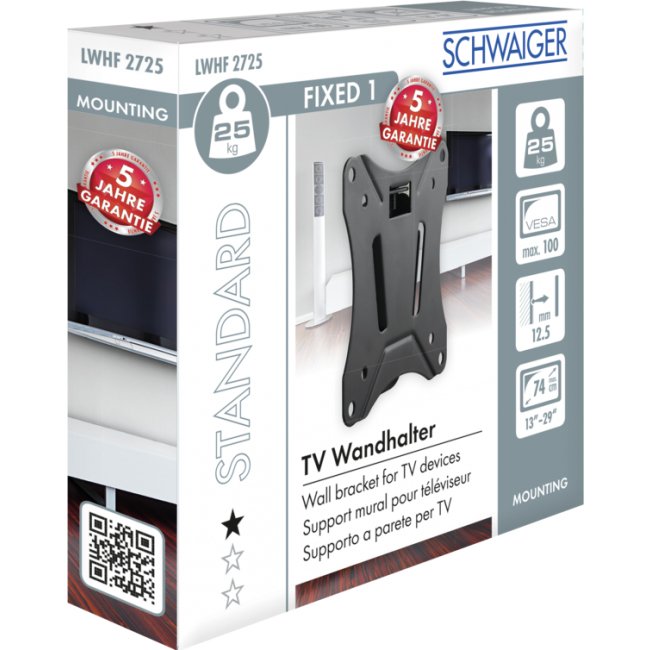 EAN 4004005011548 - Schwaiger LWHF2725 513 Negro imagen 3