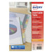 EAN 5014702814327 - Avery 05614501 divisor Polipropileno (PP) Colores surtidos 12 pieza(s) imagen 1