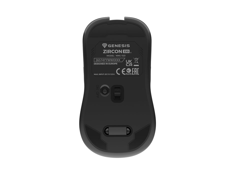 EAN 5901969412949 - GENESIS Zircon 330 ratón Juego mano derecha RF inalámbrico Óptico 3600 DPI imagen 11