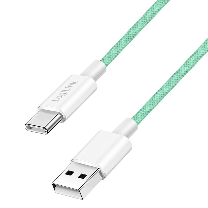 EAN 4052792077858 - LogiLink CU0327 cable USB USB 2.0 1 m USB A USB C Verde imagen 1