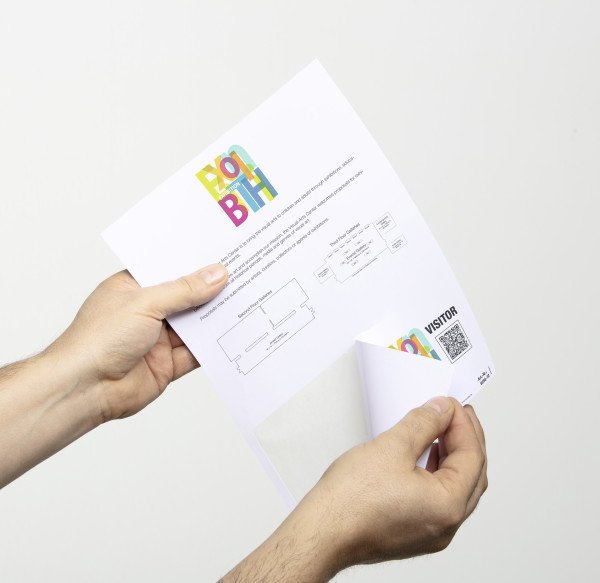 EAN 4005546993737 - Durable 825802 insignia/pase Placa identificativa Papel 100 pieza(s) imagen 1