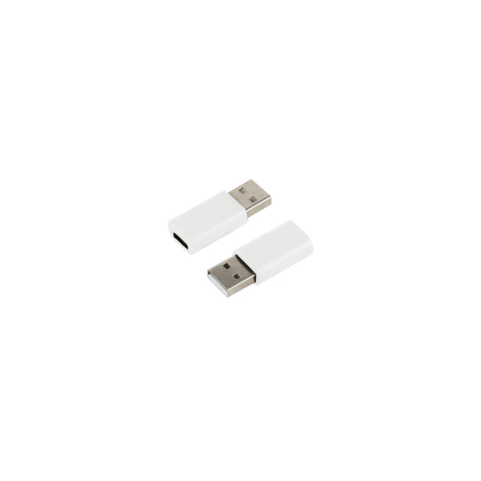 EAN 4017538000958 - S/CONN 14-05031 cambiador de género para cable USB 2.0 Type-A USB 3.1 Type-C Blanco imagen 1