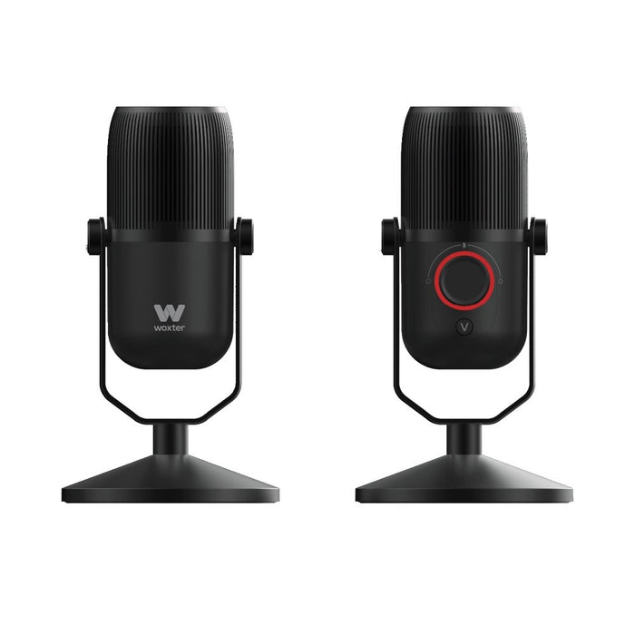 EAN 8435089030242 - Woxter Mic Studio 100 Pro Negro Micrófono de superficie para mesa imagen 4