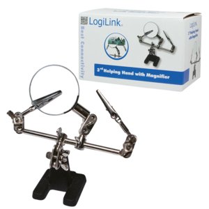 EAN 4052792031355 - LogiLink WZ0034 lente de aumento y lupa Negro, Acero inoxidable imagen 4