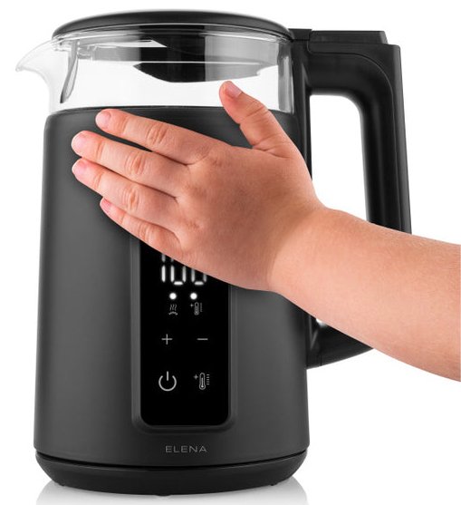 EAN 8590393335367 - Eta Elena tetera eléctrica 1,7 L 2200 W Negro imagen 6