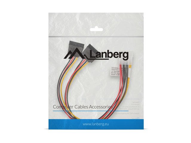 EAN 5901969413410 - Lanberg CA-HDSA-11CU-0030 cable de alimentación interna 0,3 m imagen 1