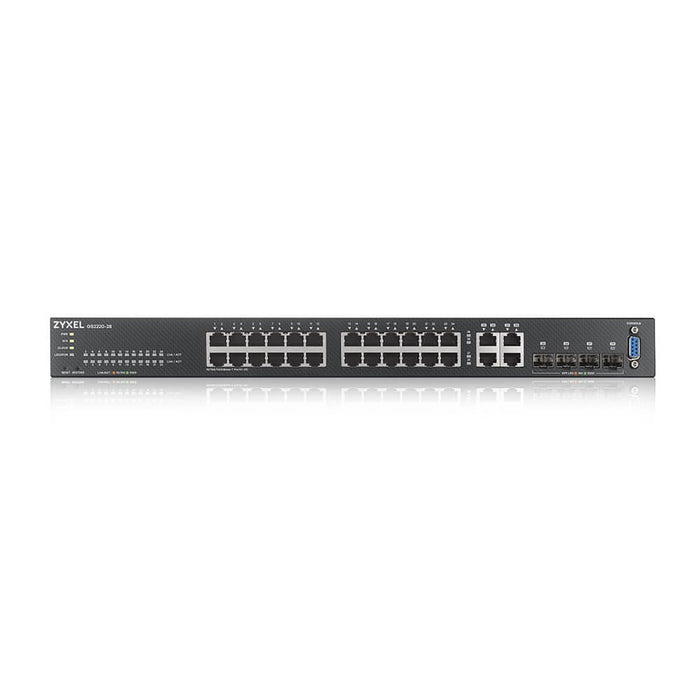 EAN 4718937607440 - Zyxel GS2220-28-EU0101F switch Gestionado L2 Gigabit Ethernet (10/100/1000) Negro imagen 2