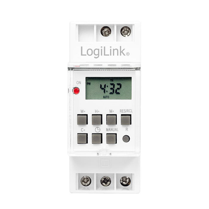 EAN 4052792054552 - LogiLink ET0010 contador eléctrico Blanco Programador eléctrico diario/semanal imagen 2