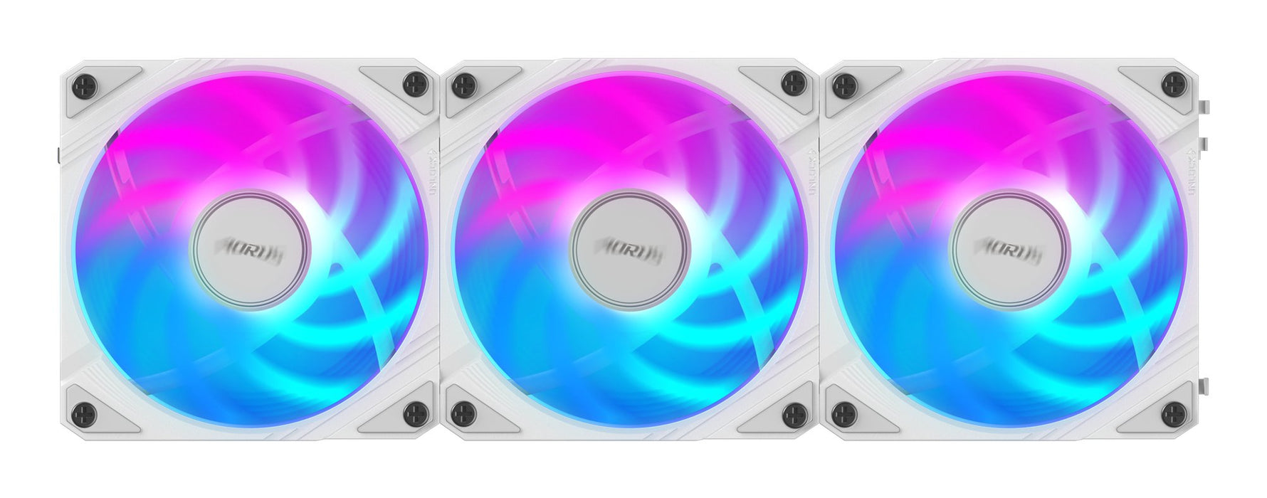 EAN 4719331555214 - GIGABYTE AORUS EZ CHAIN FAN 120 ICE Placa base Ventilador 12 cm Blanco 1 pieza(s) imagen 2