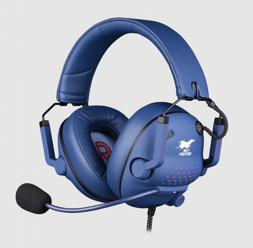 EAN 3328170287708 - Konix Skyfighter Auriculares Alámbrico Diadema Juego USB tipo A Azul imagen 1