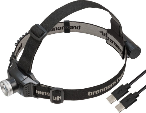EAN 4007123691265 - Brennenstuhl 1177300010 linterna Negro, Gris Linterna con cinta para cabeza LED imagen 1