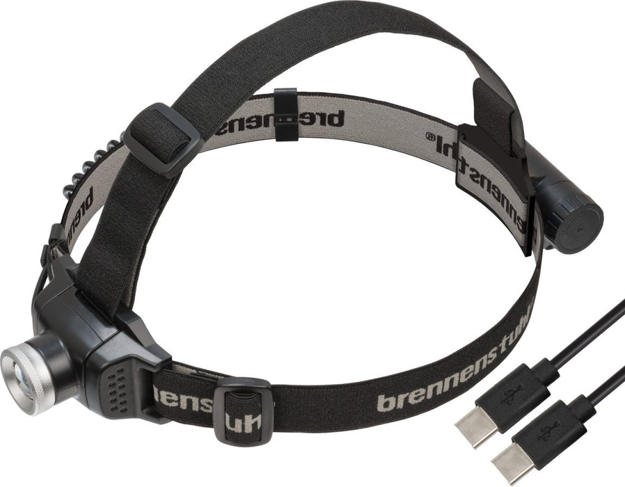 EAN 4007123691265 - Brennenstuhl 1177300010 linterna Negro, Gris Linterna con cinta para cabeza LED imagen 1