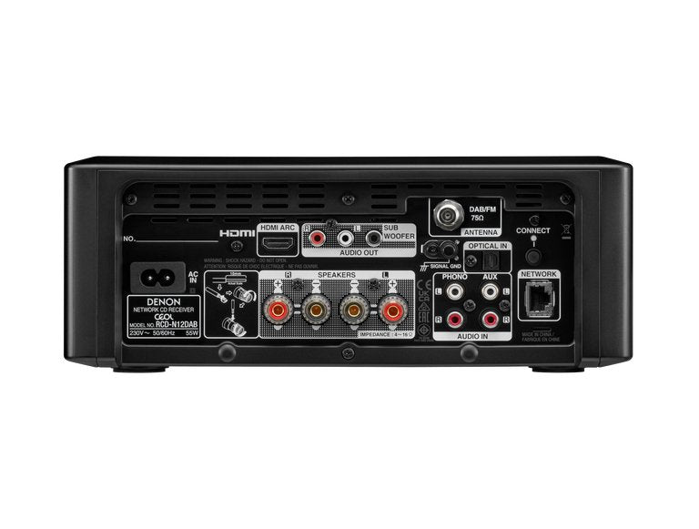 EAN 4951035908006 - Denon CEOL N12DAB Minicadena de música para uso doméstico 65 W Blanco imagen 4