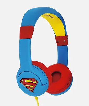 EAN 5055371618236 - OTL Technologies DC Comics Superman Man of Steel Auriculares Alámbrico Diadema Música Azul, Rojo, Amarill imagen 1