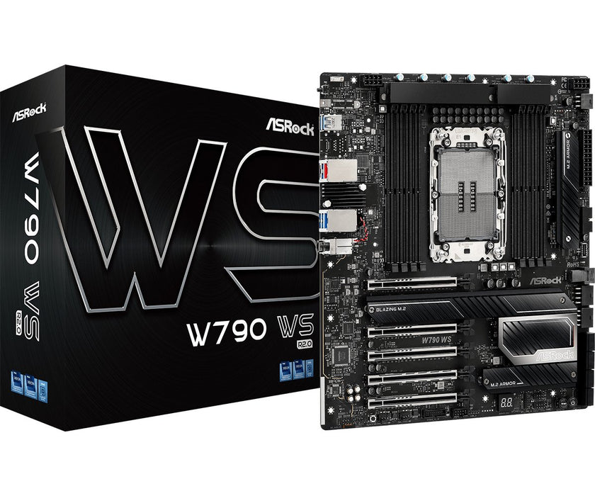 EAN 4710483946981 - Asrock W790 WS R2.0 Intel W790 LGA 4677 (Socket E) ATX extendida imagen 5