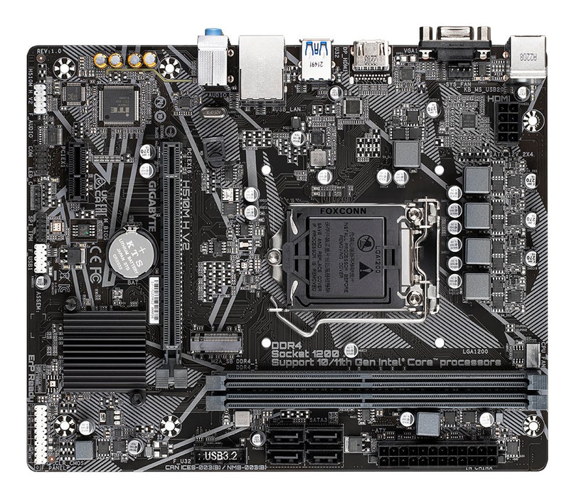 EAN 4719331854942 - GIGABYTE H510M H V2 placa base Intel H510 Express LGA 1200 (Socket H5) micro ATX imagen 4