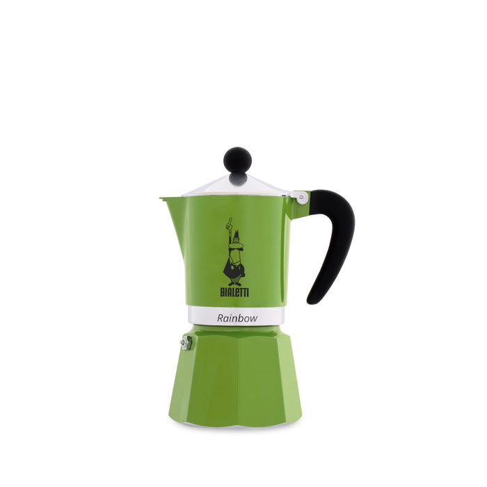 EAN 8006363018500 - Bialetti Rainbow Cafetera italiana Negro, Verde imagen 1