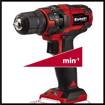 EAN 4006825642452 - Einhell TC-CD 18/35 Li - Solo 550 RPM 970 g Negro, Rojo imagen 4