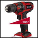 EAN 4006825642452 - Einhell TC-CD 18/35 Li - Solo 550 RPM 970 g Negro, Rojo imagen 4
