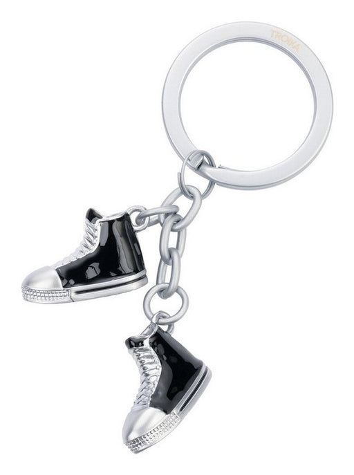 EAN 4024023271298 - TROIKA CHUCKS Llavero de anilla Negro, Plata imagen 1