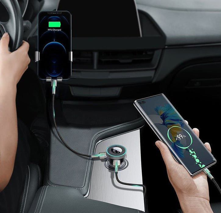 EAN 6953156206816 - Baseus Energy Column Smartphone Negro Encendedor de cigarrillos Interior imagen 6