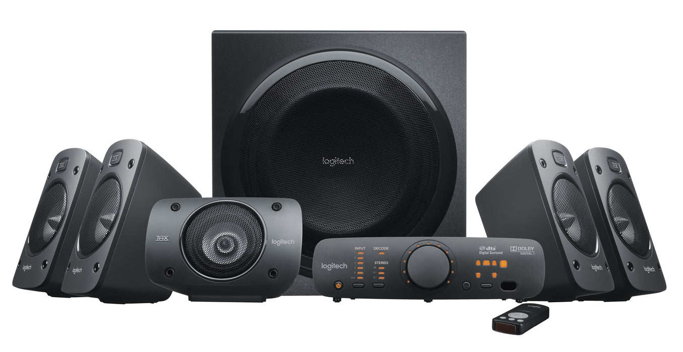 EAN 5099206023536 - Logitech 980-000468 conjunto de altavoces 500 W Universal Negro 5.1 canales 67 W imagen 2