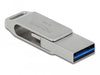 EAN 4043619540754 - DeLOCK 54075 unidad flash USB USB Type-A / USB Type-C 3.2 Gen 1 (3.1 Gen 1) Plata imagen 3