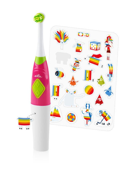 EAN 8590393258833 - Eta 8590393258833 Niño Cepillo dental giratorio Rosa imagen 6