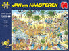 EAN 8710126190593 - Jan van Haasteren The Oasis 1500pcs Puzzle rompecabezas 1500 pieza(s) Cómics imagen 6