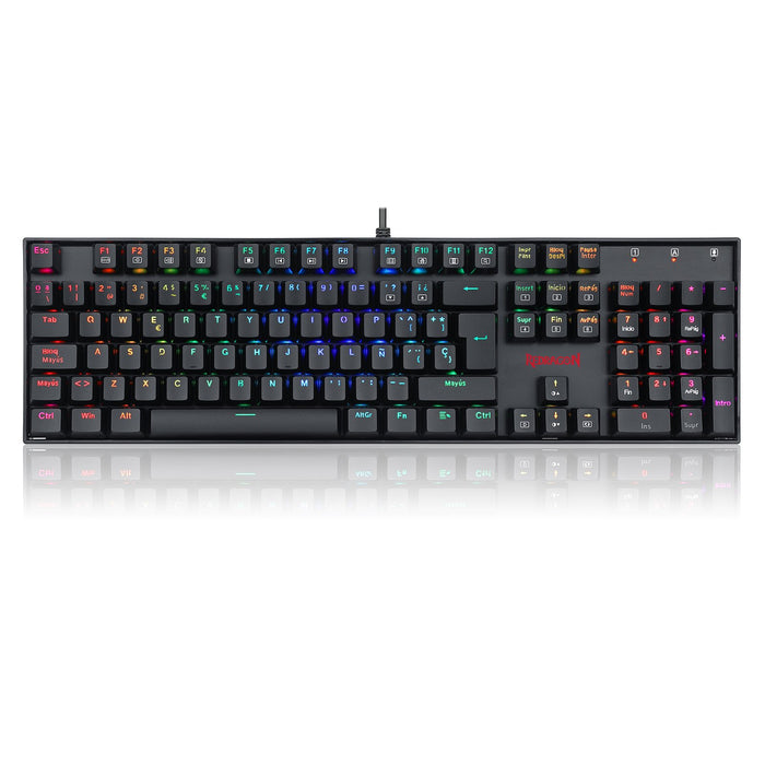 EAN 6950376777034 - REDRAGON K551RGB-1-SPS teclado Juego USB QWERTY Español Negro imagen 1
