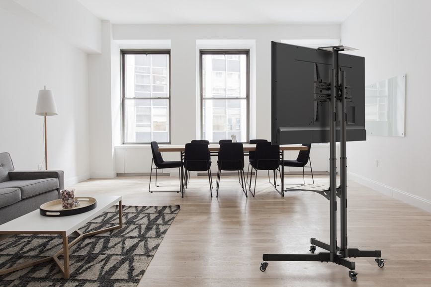 EAN 4015867199299 - Equip 650603 soporte para monitor 177,8 cm (70") Piso Negro imagen 5