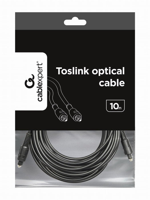 EAN 8716309067423 - Gembird Toslink, 10m cable de audio Negro imagen 3