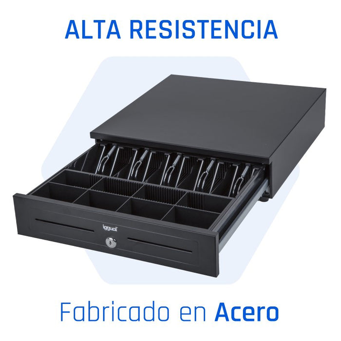 EAN 8435364318942 - iggual IRON-HD Cajón de efectivo automático y manual imagen 5