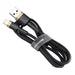EAN 6953156275034 - Baseus CALKLF-CV1 cable de conector Lightning 2 m Negro, Oro imagen 2